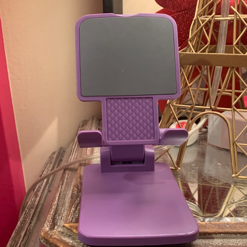 Purple mobile Phone Holder/phone stand New!